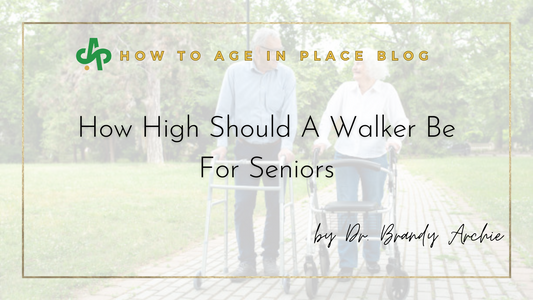 How High Should A Walker Be For Seniors on AskSAMIE.com