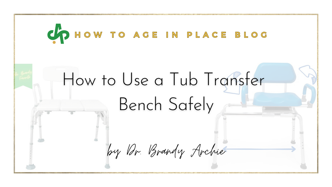 How to Use a Tub Transfer Bench Safely on AskSAMIE.com