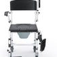 Drop Arm Rolling Commode Shower Chair from AsklSAMIE