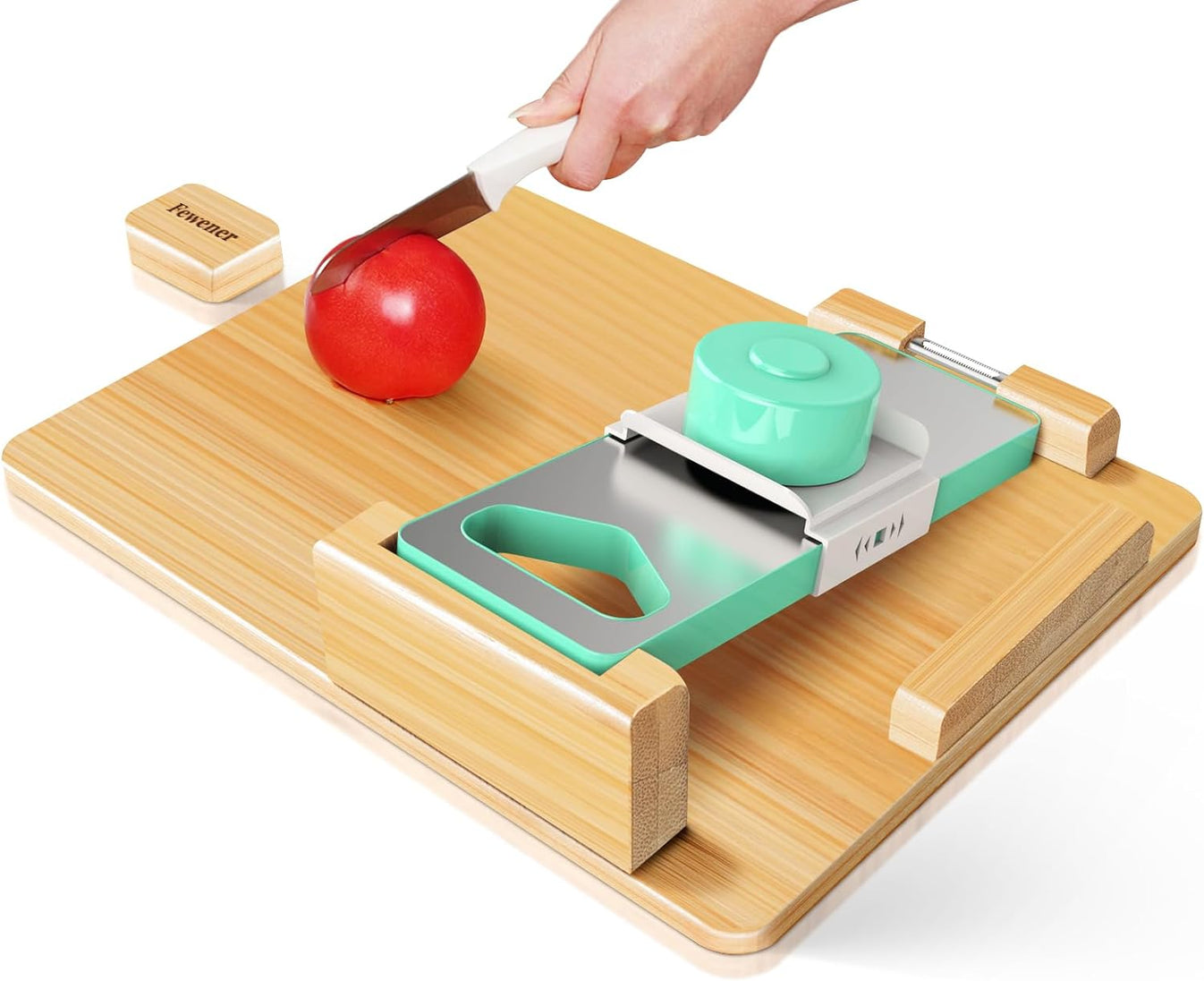 Adaptive One-Handed Cutting Board - Single Handed Board with Anti-slip ...