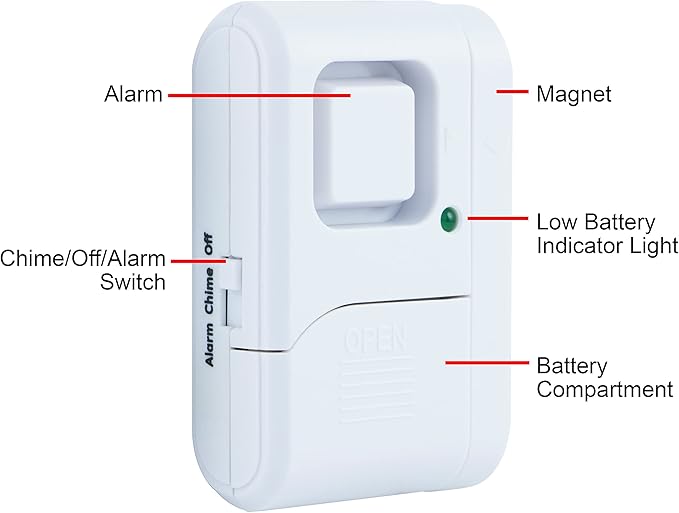 Door & Window Chime (2pk) features from AskSAMIE