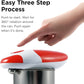 Automatic Electric Can Opener Red steps to use from AskSAMIE