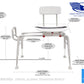 Swivel & Sliding Transfer Bench