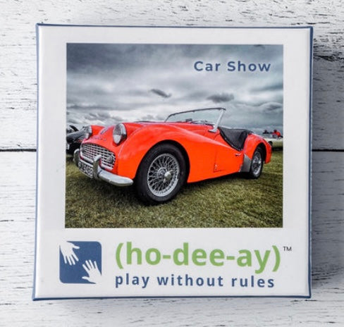 hodeeay cards | Dementia friendly activity car show set from AskSAMIE