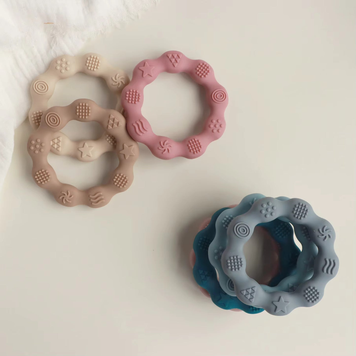 Sensory Chew Toy in assorted colors from AskSAMIE