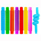 Pop Tubes in assorted colors with 1 shaped in spiral by AskSAMIE