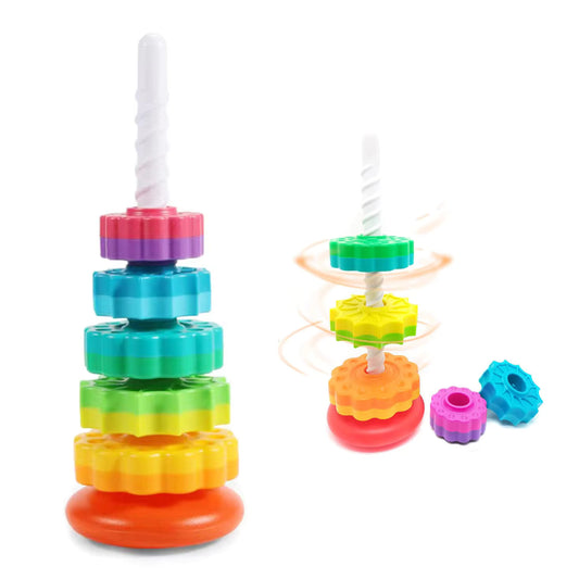 Spinning Stack Toys from AskSAMIE