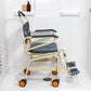 Roll-In shower chair 22 inch wide inside shower from AskSAMIE