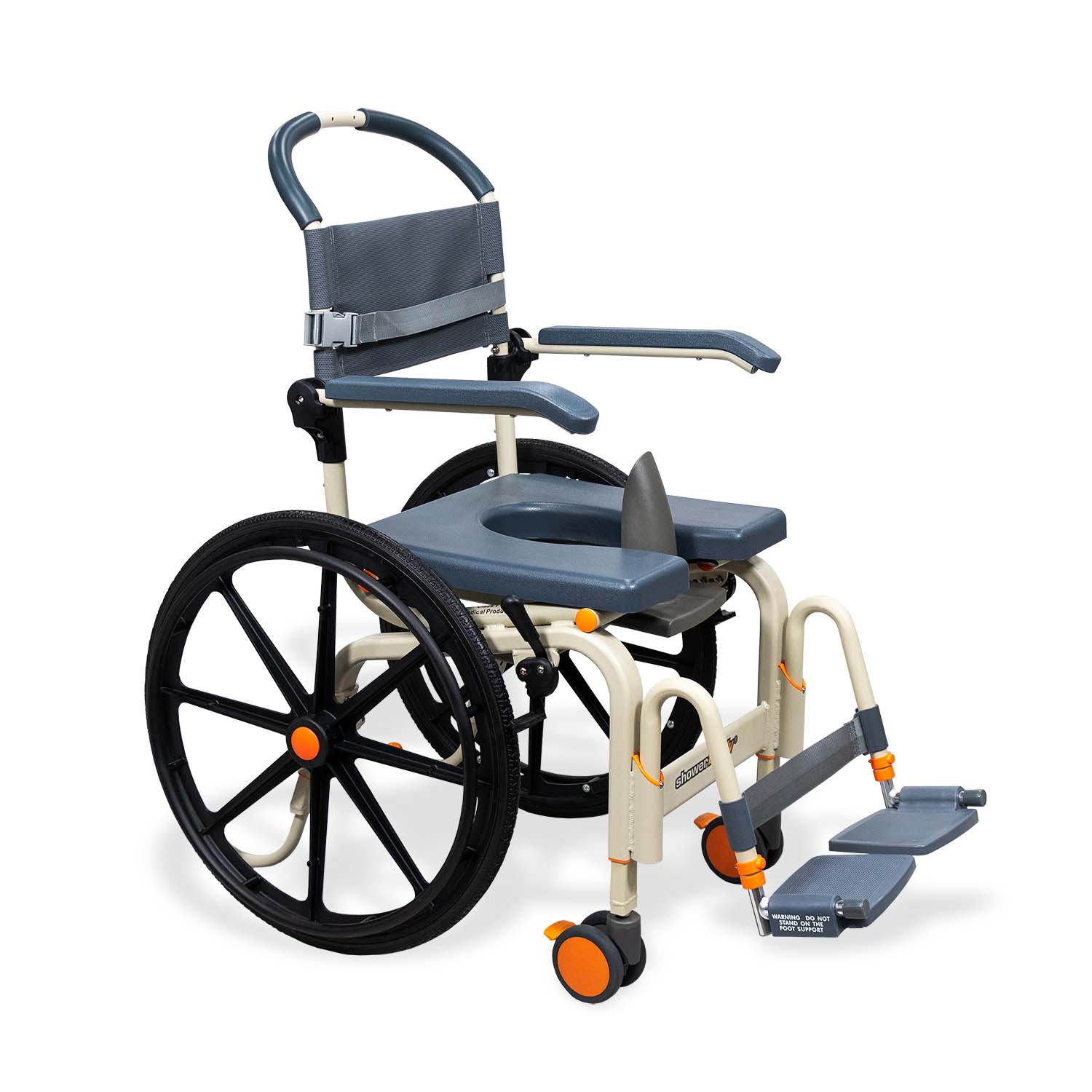 Self-propelled roll-In shower chair from AskSAMIE