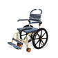 Self-propelled roll-In shower chair side view from AskSAMIE