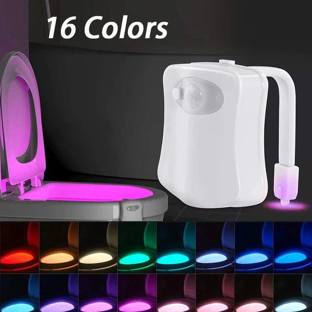 Toilet Bowl Light with 16 color options from AskSAMIE