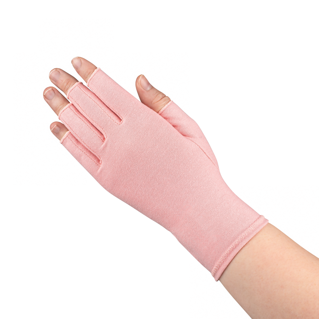 Compression Gloves by Grace & Able from AskSAMIE in Ballet pink