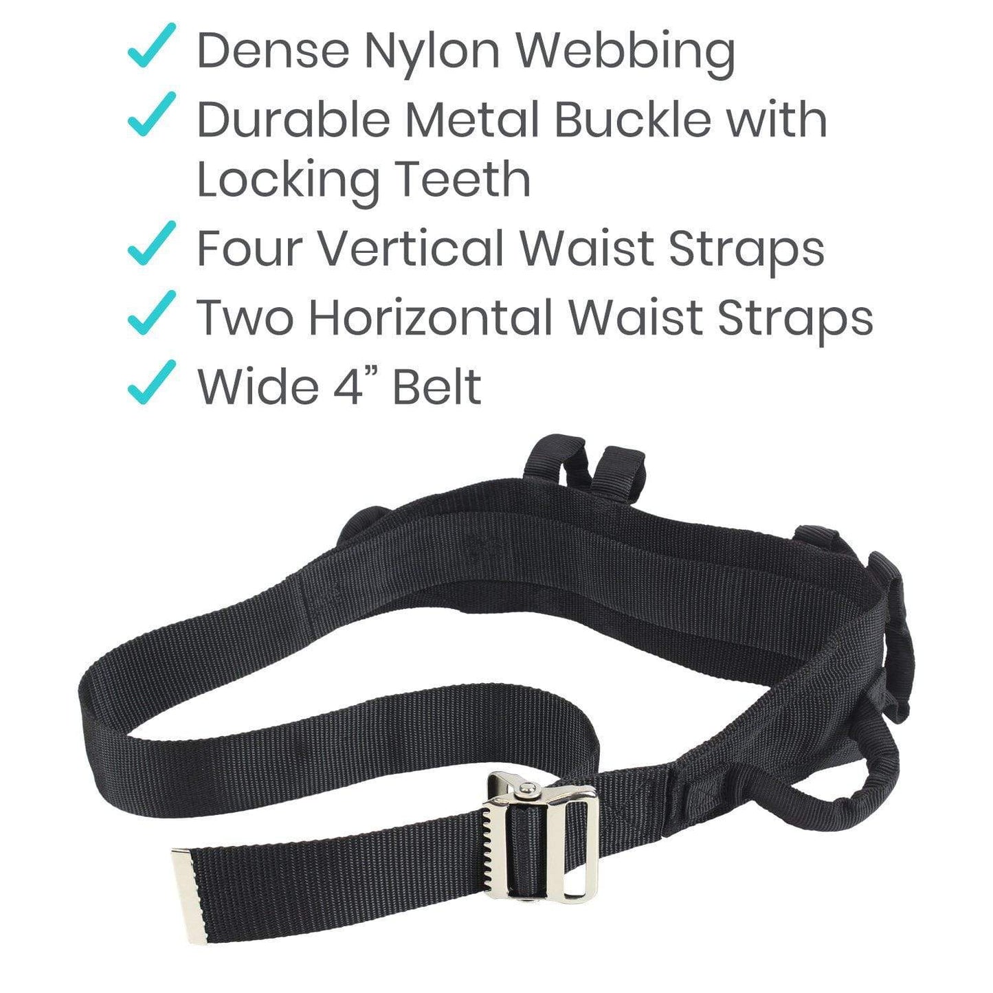 Padded transfer gait belt