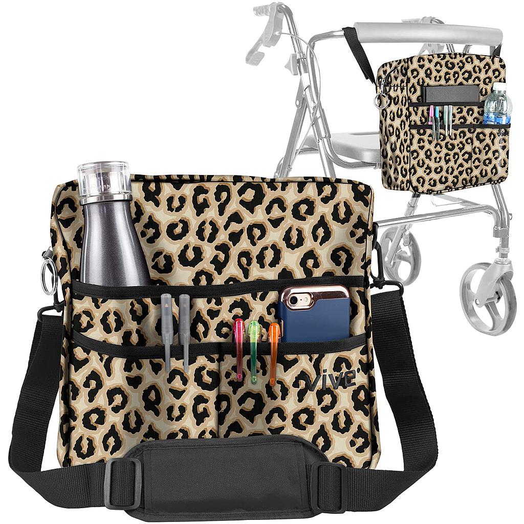 Rollator bag by AskSAMIE leopard