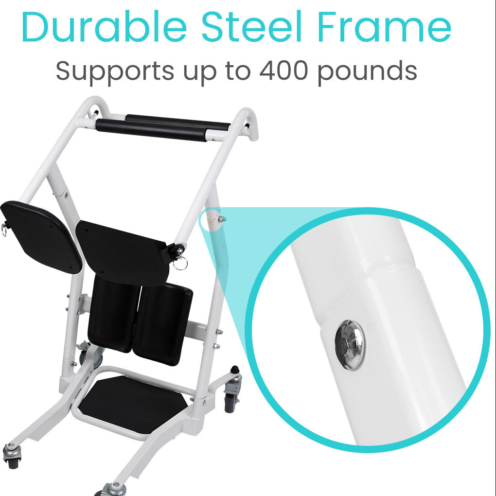 Stand Assist Transport Lift frame supports up to 400 pounds by AskSAMIE