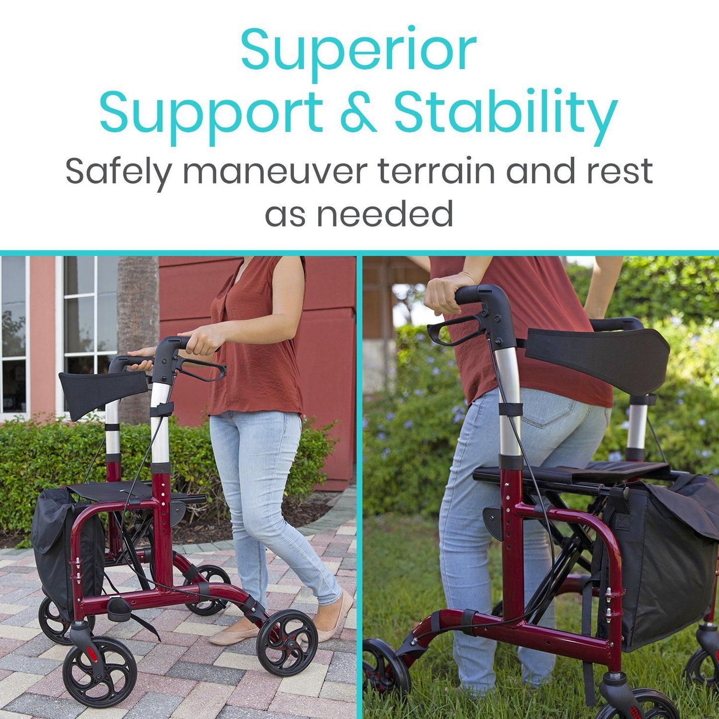 Wheelchair Rollator Combo