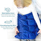 top view of child using Weighted Lap Pad from AskSAMIE