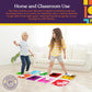 Children playing on Sensory Liquid Floor Tiles from AskSAMIE fo use indoors