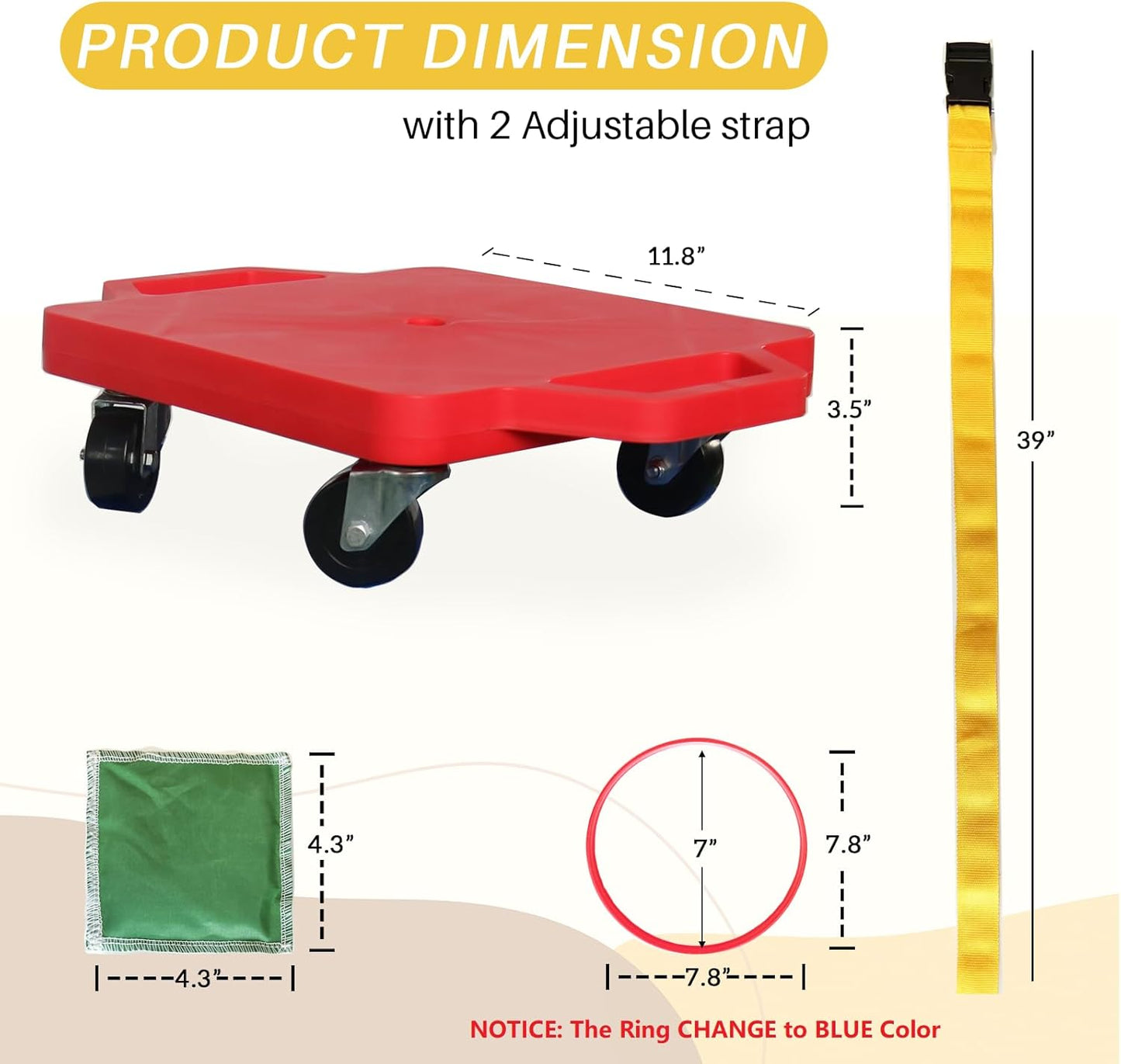 Scooter Boards dimensions from AskSAMIE