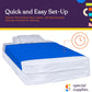 Sensory Compression Bed Sheet for Kids easy setup at 60 seconds from AskSAMIE