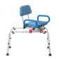 Swivel & Sliding Transfer Bench w/ Arm Rests