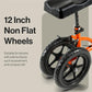 Foldable Knee Walker tires are suitable for terrains with solid surfacesby AskSAMIE