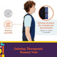 Weighted Vest for Kids sied view of closure from AskSAMIE