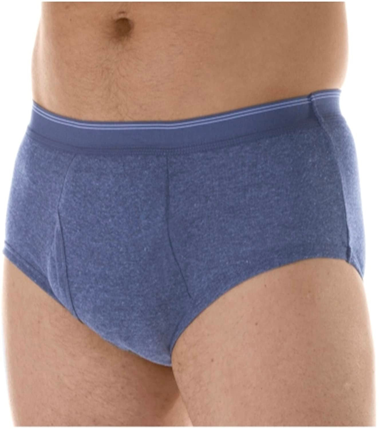 Men's Washable Incontinence Underwear - Cotton Brief